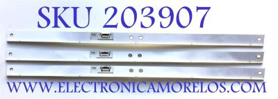 KIT DE LEDS PARA TV SAMSUNG ( 3 PZ ) / NUMERO DE PARTE BN96-46024A / BN9646024A / 46024A / P7I025 / 02160S / MODELOS  QN75Q75FNFXZA QN75Q7FNAFXZA / CY-QN075FLNV3H BN96-46024A